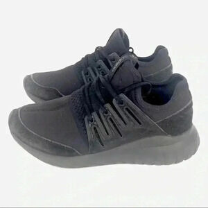 ADIDAS SNEAKERS MENS 5.5 TUBULAR RADICAL CORE BLACK ART S80115 $120 SHOES RETRO